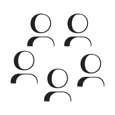 Simplistic Group of People