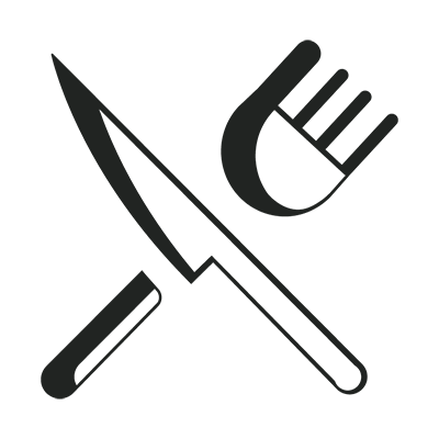 Simplistic Knife and Fork