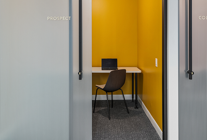 Singular Office Room