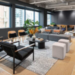 Open plan communal area